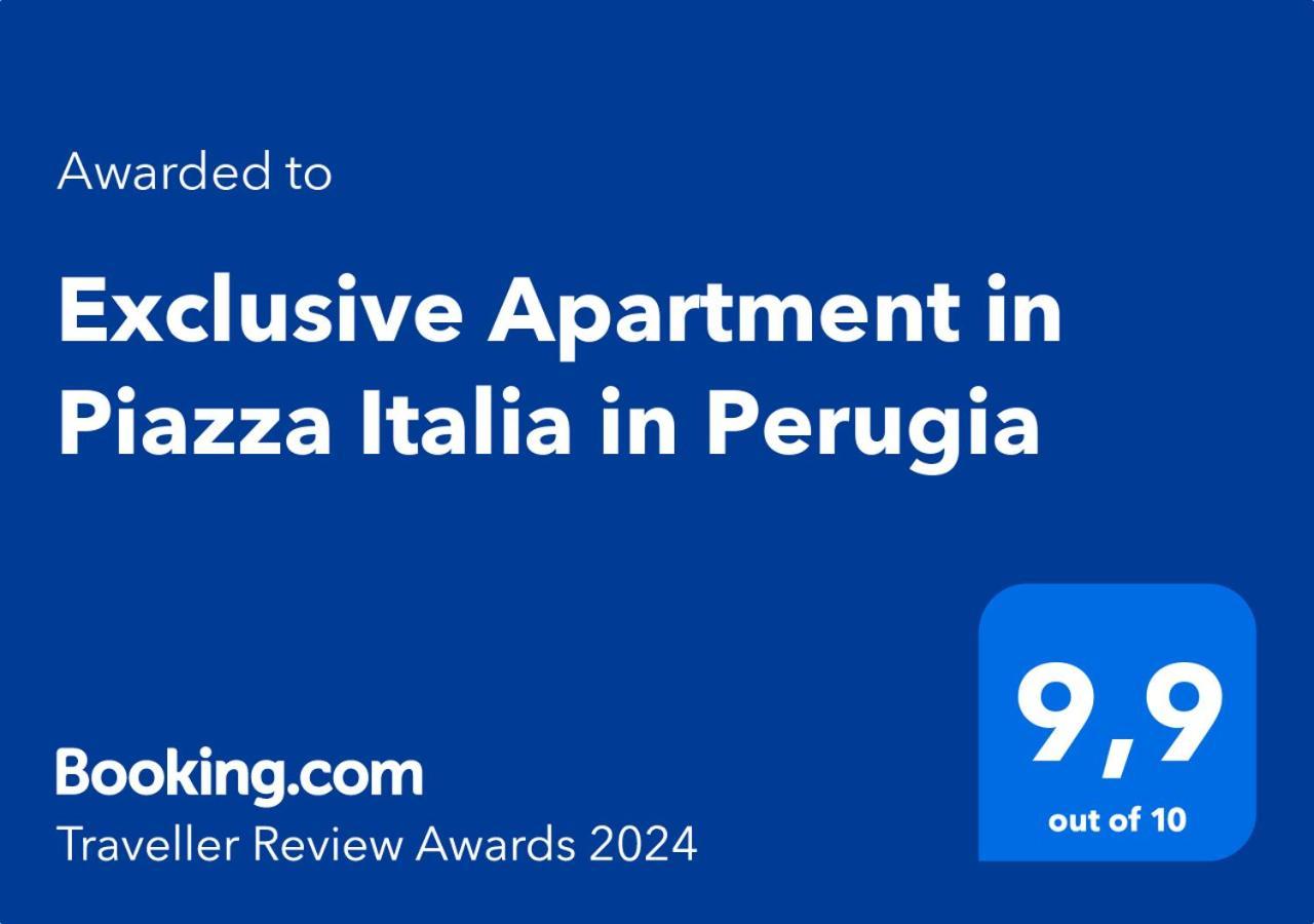 Exclusive Apartment In Piazza Italia In Perugia Exteriör bild
